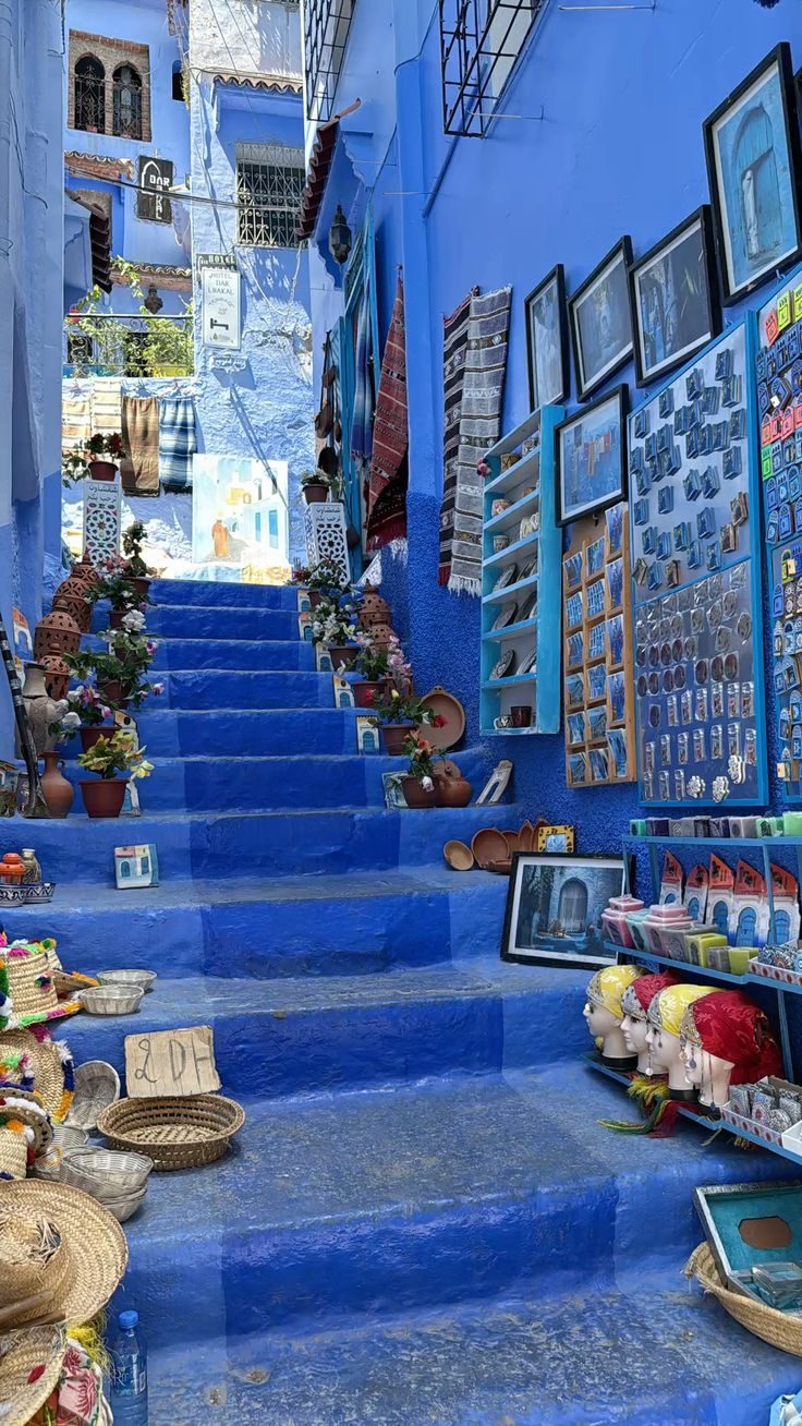Chefchaouen blue city Morocco