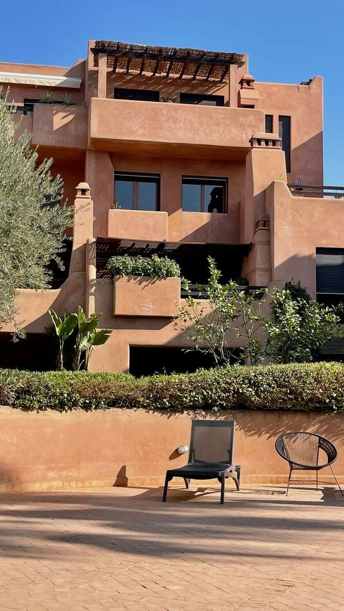 Terracotta villa Morocco