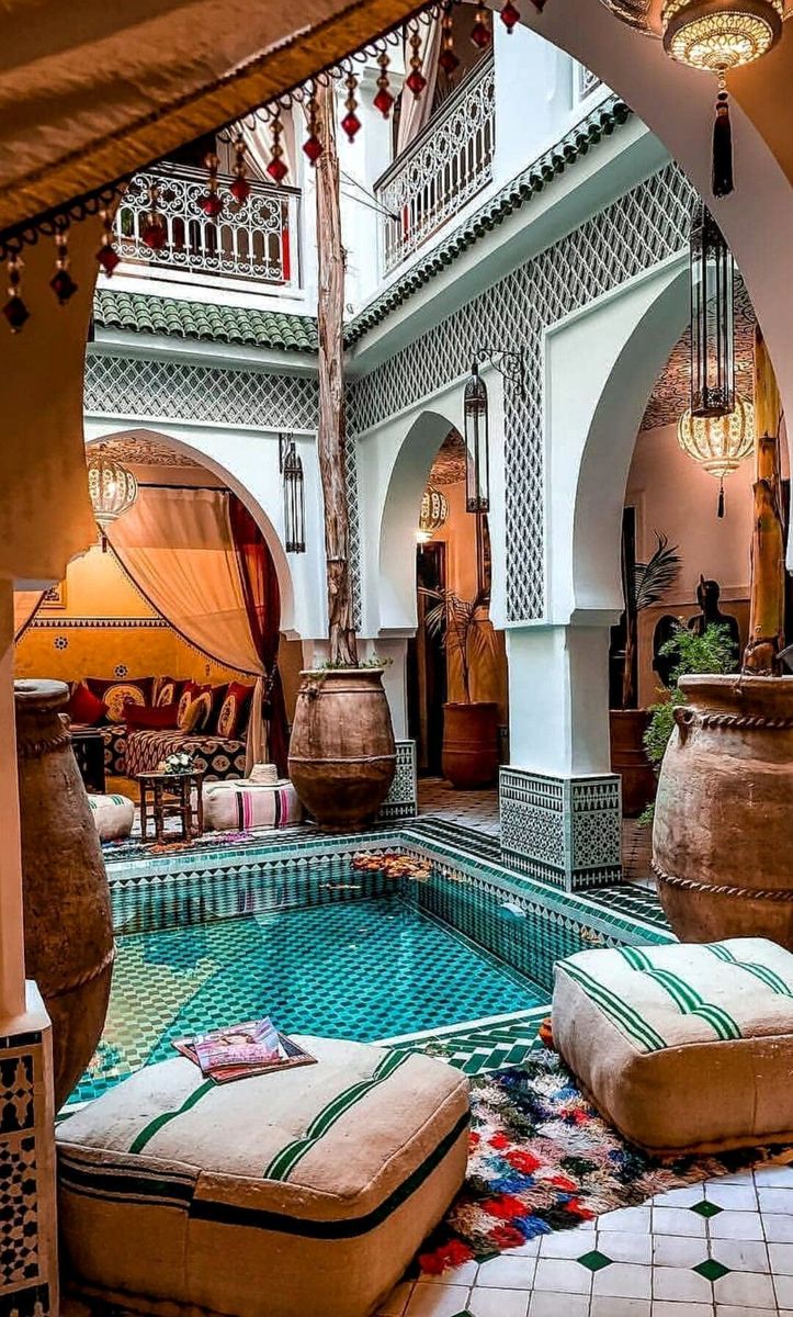 Traditional luxury riad Morocco